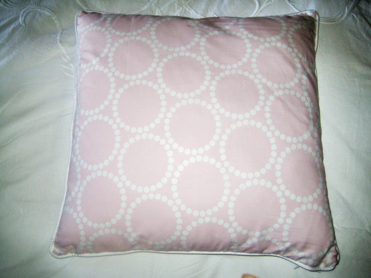 Throw Pillow,  Baby Pink Home Decor, Home Accent