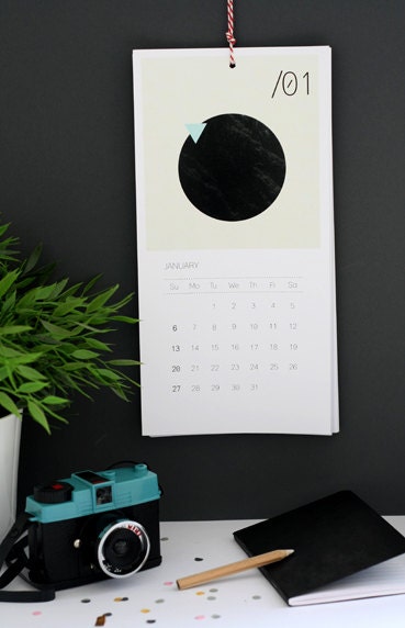 Calendar 2013 (U.S type) 5.51x11 in (photography&digital illustration)