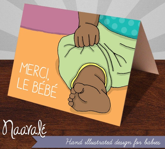 Baby Thank You Cards (6-card set)