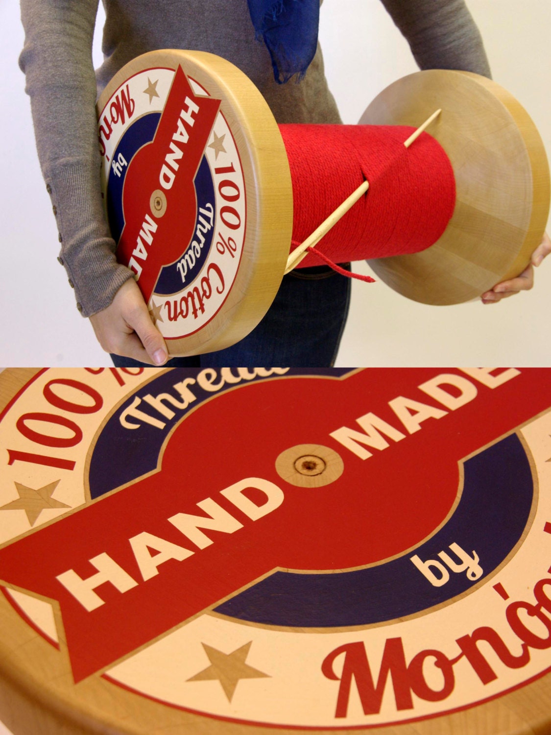 Thread Reel Stool