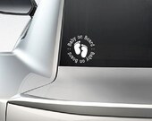 Baby on Board Window Vinyl Car Decal Sticker