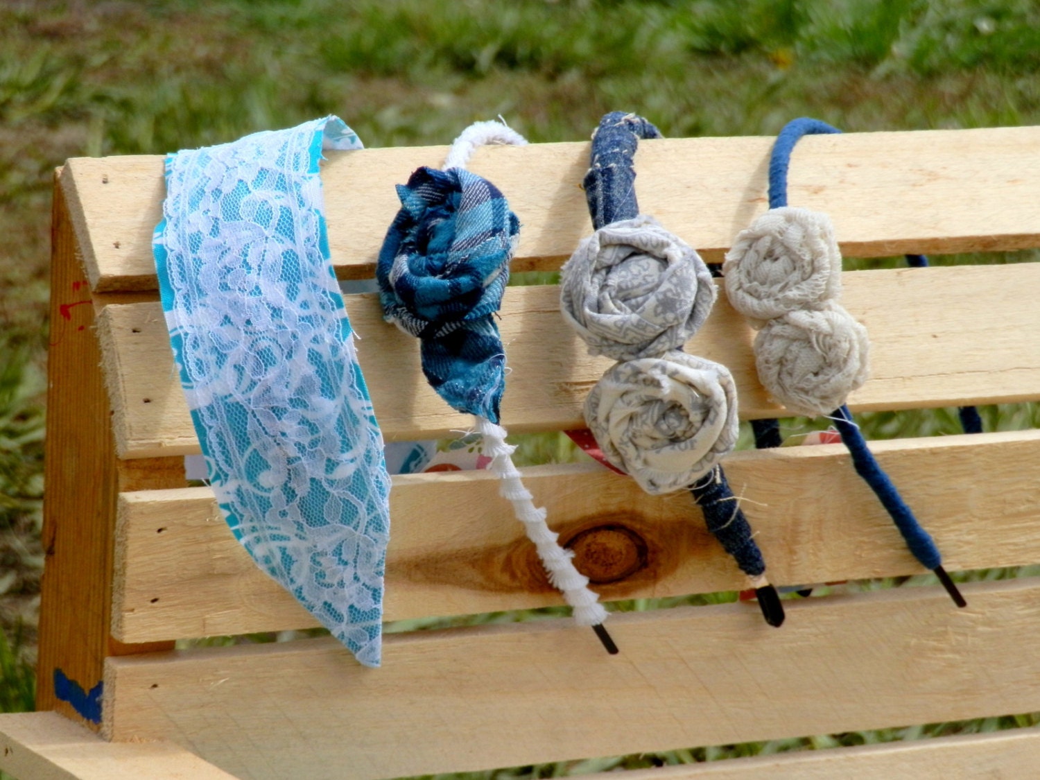rosette headband (your choice of style - while supplies last)