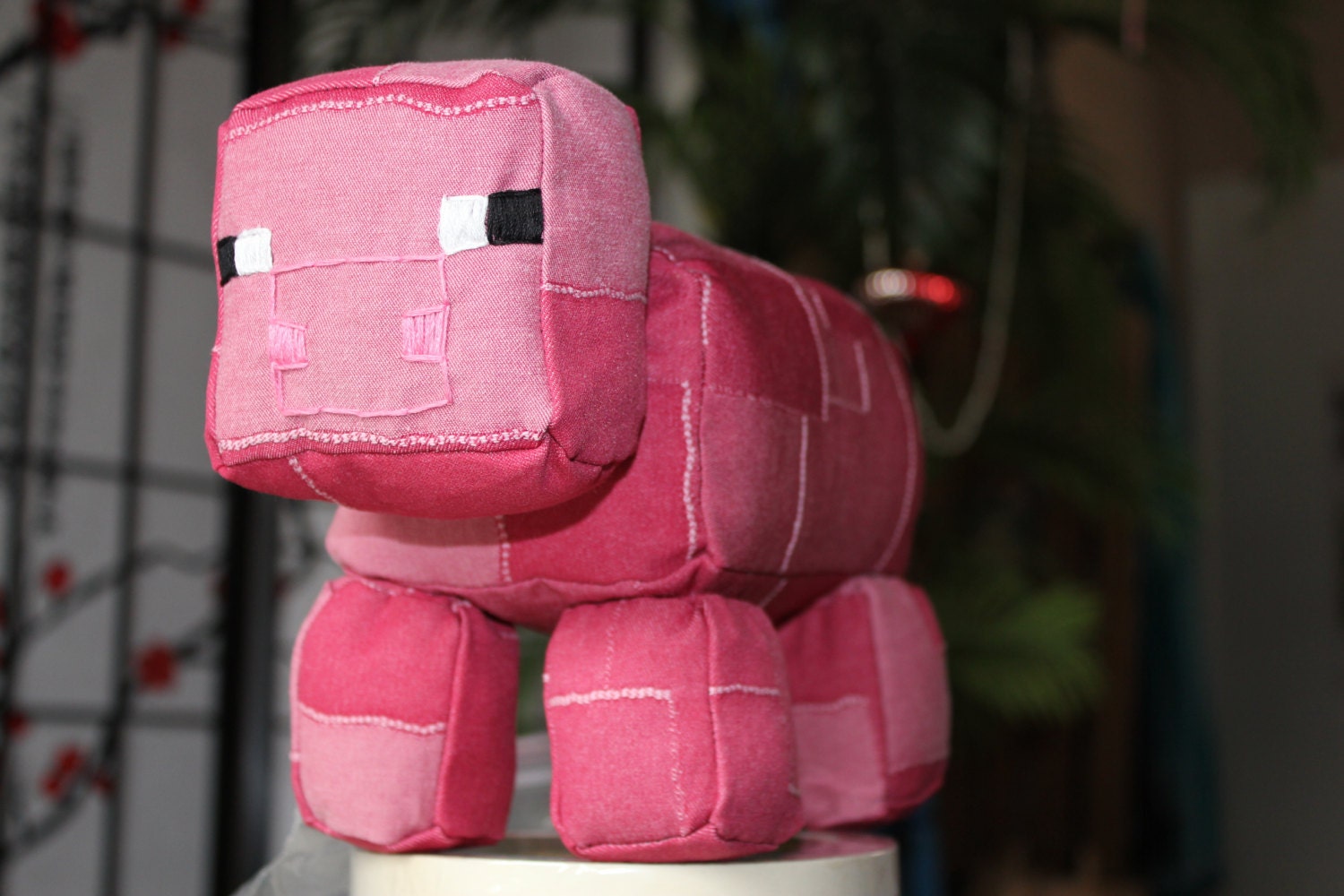 minecraft piggy plush