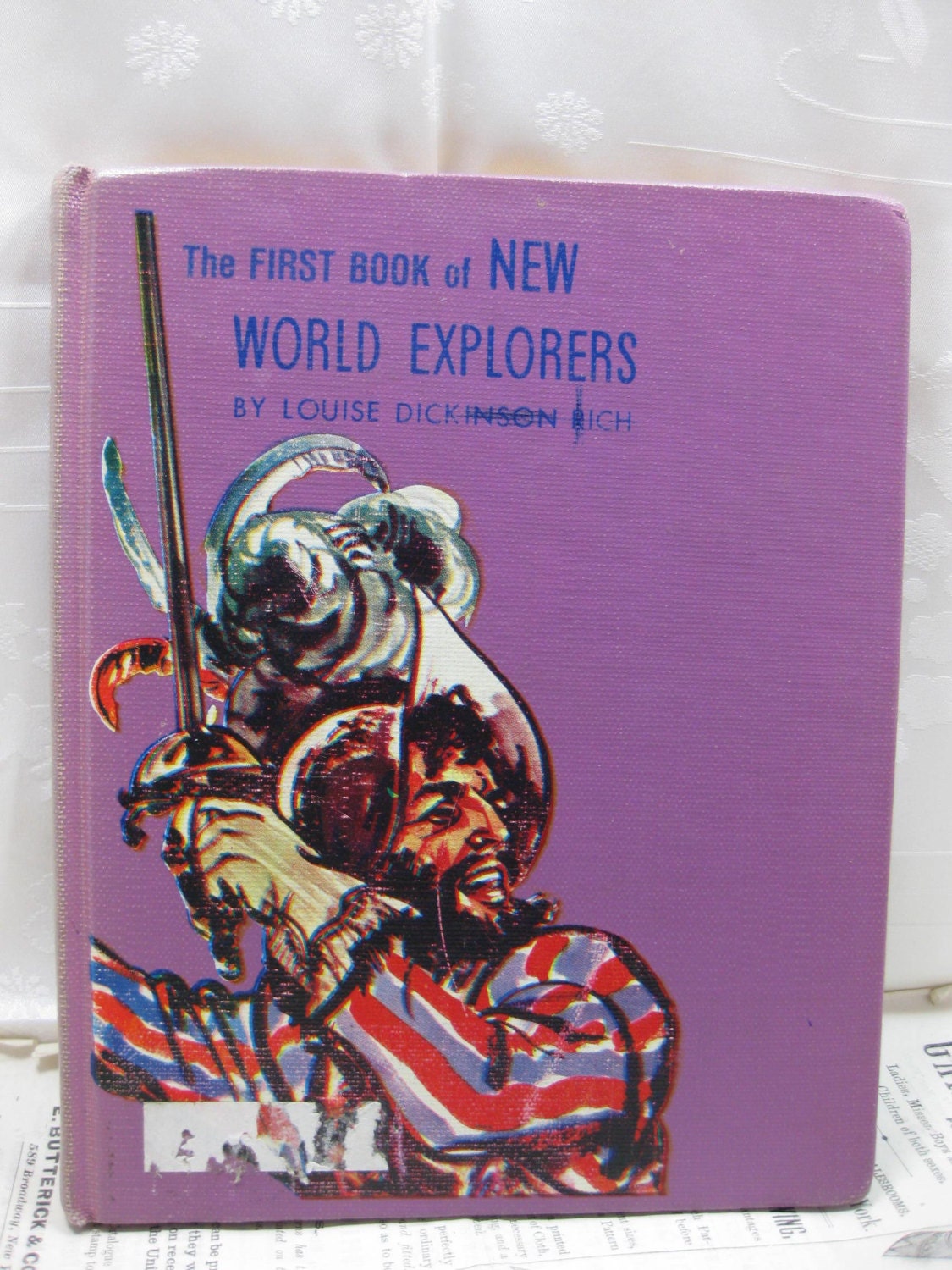 The first book of New World explorers Louise Dickinson Rich