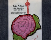 Patch Rose Flower 10,5 x 7,5cm