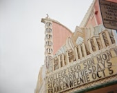 Fremont (San Luis Obispo, CA), 5x5 theatre photo (color photograph from film, city, travel, vintage style, home decor)