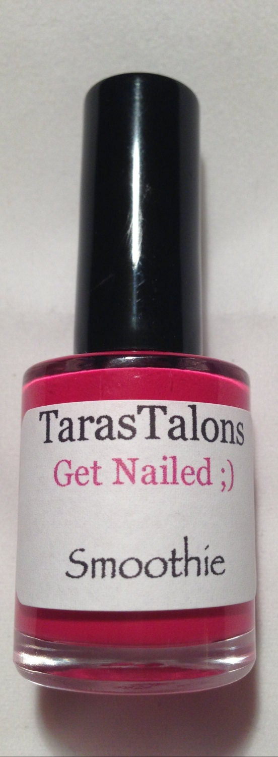 10ml Indie Handmade nail polish LIMITED EDITION (one off) - Smoothie