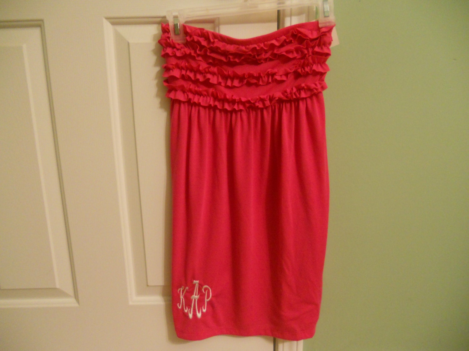 Monogrammed Beach Cover-Up
