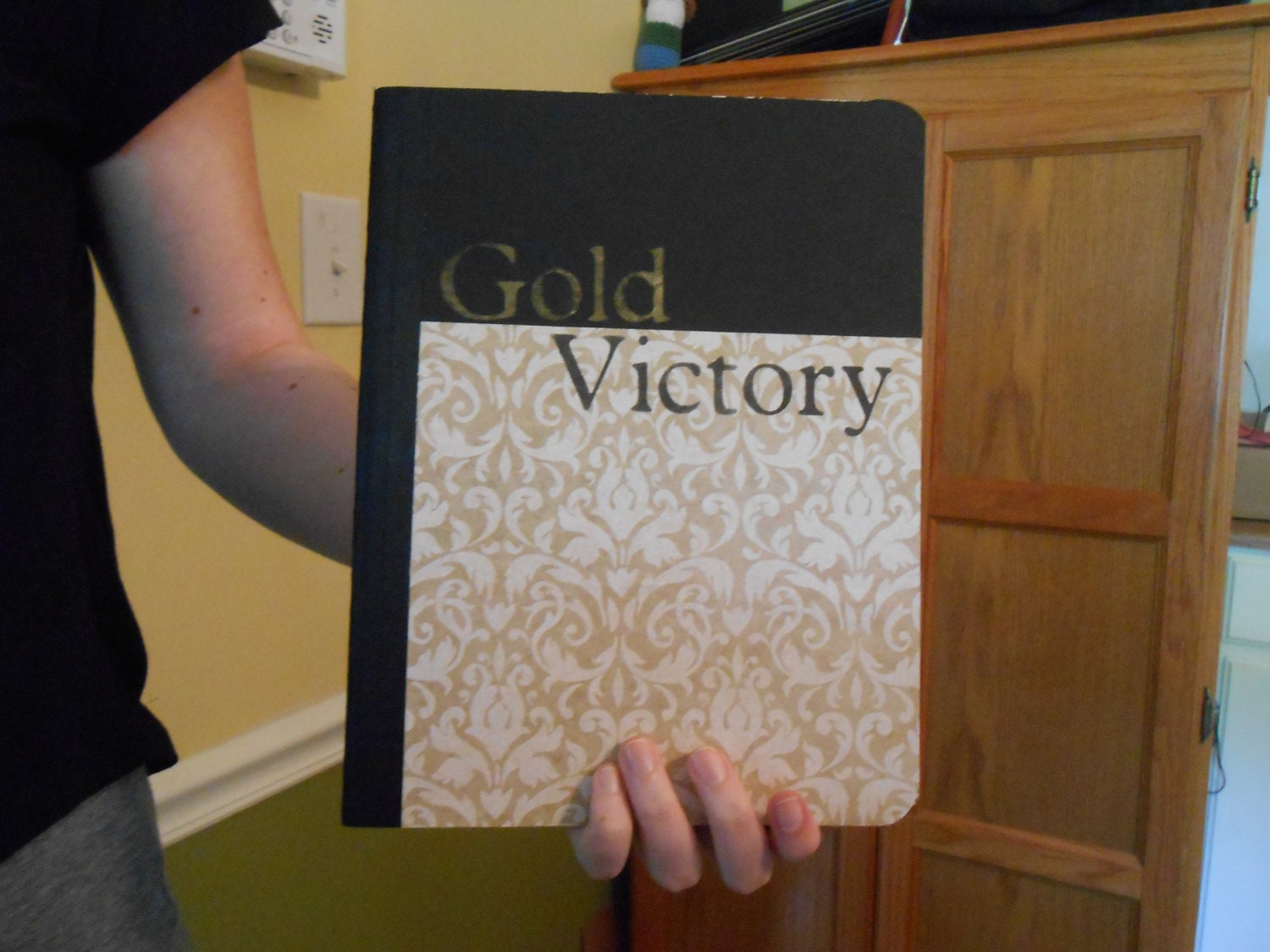 Gold Victory Composition Notebook