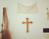 vintage wooden cross