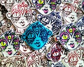 Lucid Rose Third Eye Goddess sticker