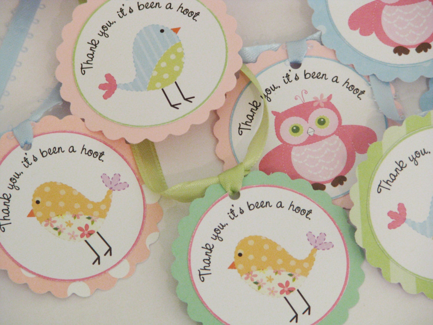 Brooke Owl and Penelope Birdy Favor Tags Il_170x135