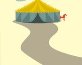 Circus Print - 8x10 or A4