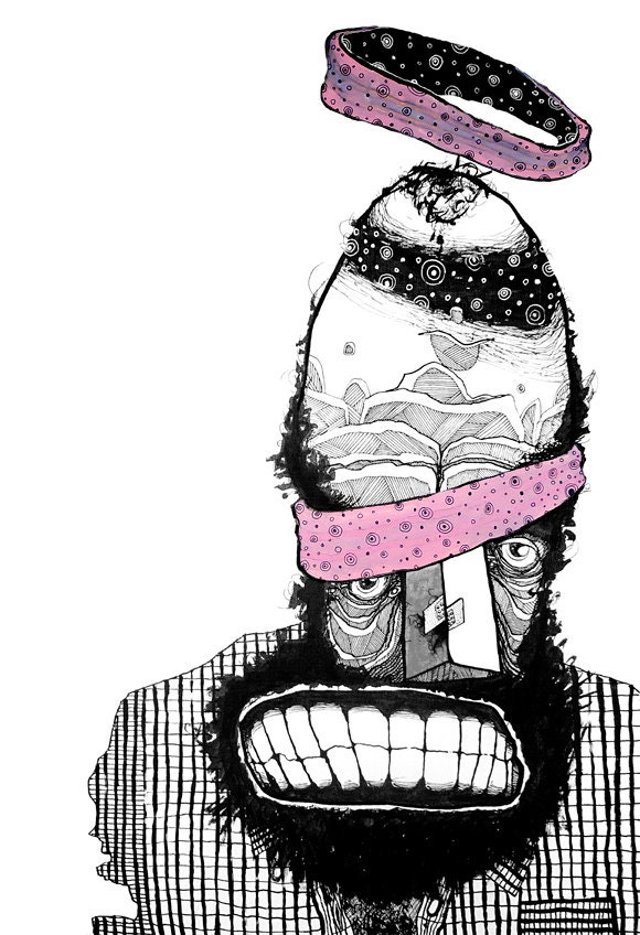 Xanax on Flannel - 13" x 19" - Print