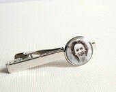 Custom Photo Tie Clip - Personalized Custom Groom or Groomsman's Gift with Your Photo Keepsake Captured in Glass