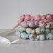 knotted statement necklace / beaded teething nursing necklace -- the vintage floral collection (pick your color)