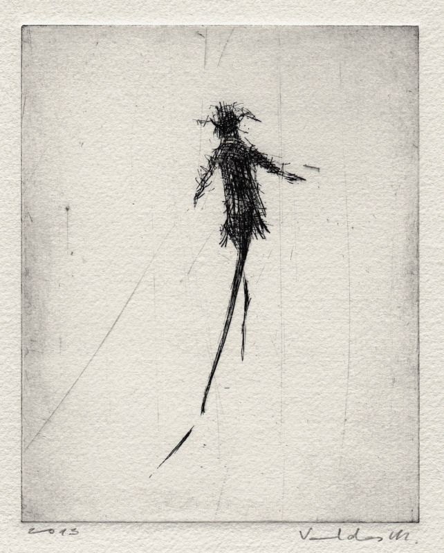 ORIGINAL ETCHING "Cap"