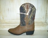 Cowboy Boot Clock