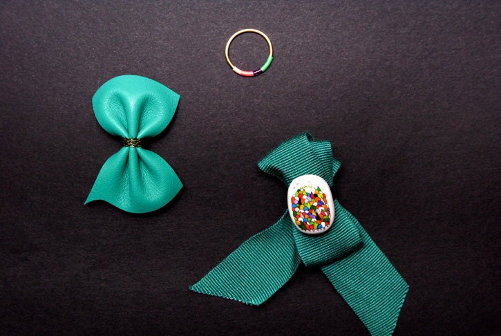Nœud vert - Broche