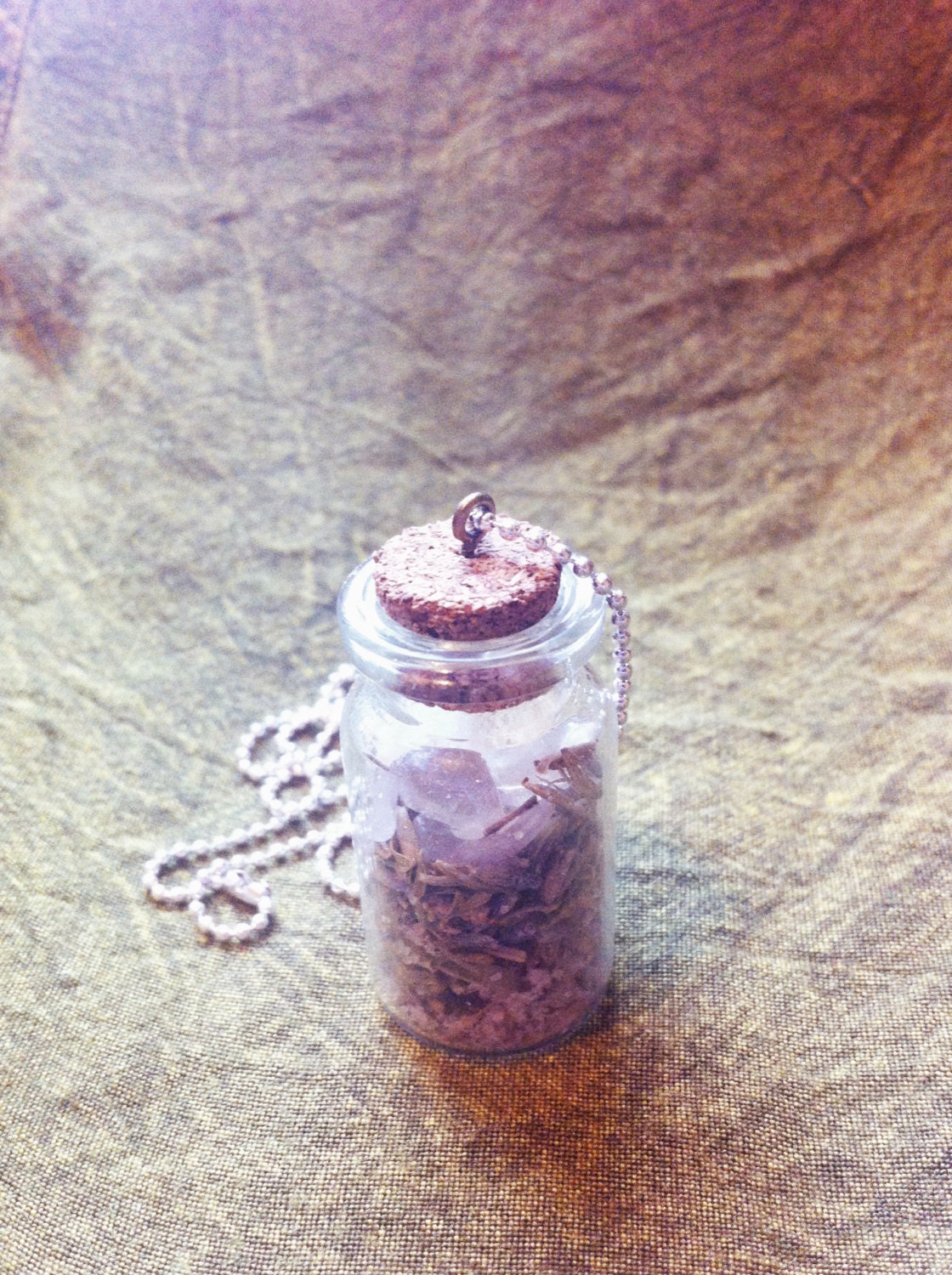 Purification & Cleansing Herbal Charm Necklace