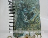 I Found Love Journal, 4x6", Handmade