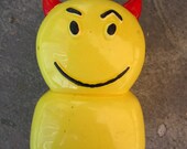 Vintage Salt ( or Pepper ) Shaker . . .  Little Devil. . . 1960's Ceramic Kitsch