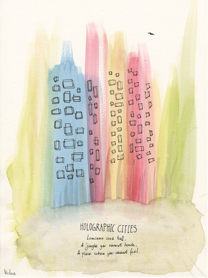 Holographic Cities