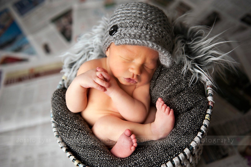 Newborn Boy Hat, Newborn Photo Prop, Boy  Photo Prop,  Newsboy Beanie, Infant Boy.