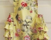 Ruffle romper vintage style 18 - 24 mos ready to ship sunsuit bubble suit ruffle butt