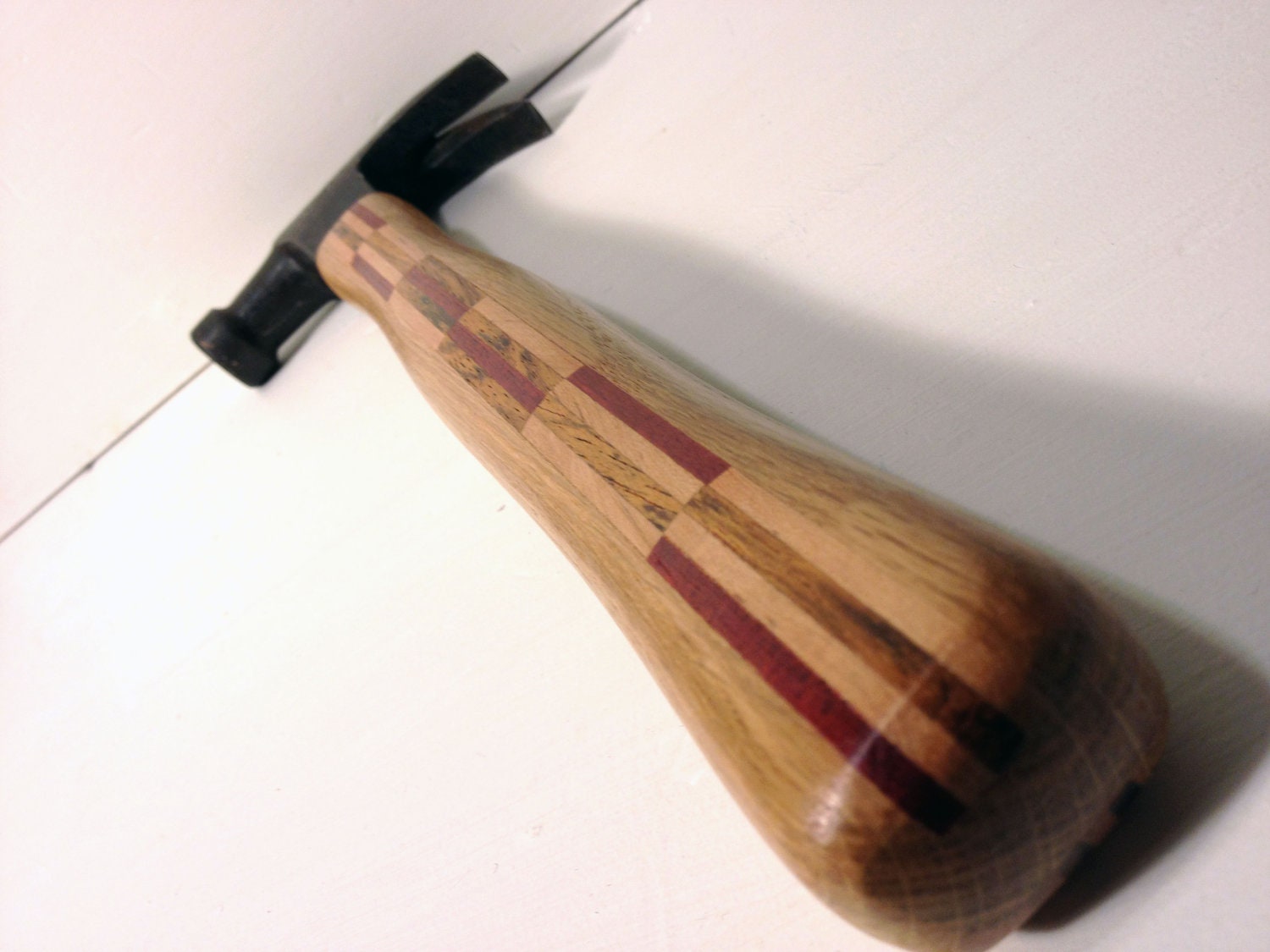 Upcycled Tool - Reclaimed Claw Hammer with Handmade Handle
