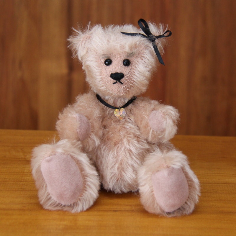 Mandy - A cute dusky pink bear, and Molly's sister