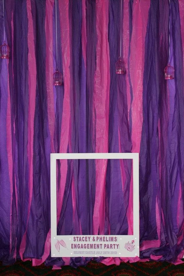 Any Color Background / Backdrop - Shabby Chic for DIY Photobooth, Cake Table, Wedding Ceremony, Birthday Party.. Any Event - 9Hx6W