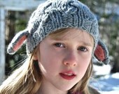 Wool Lamb Hat, Toddlers and Kids