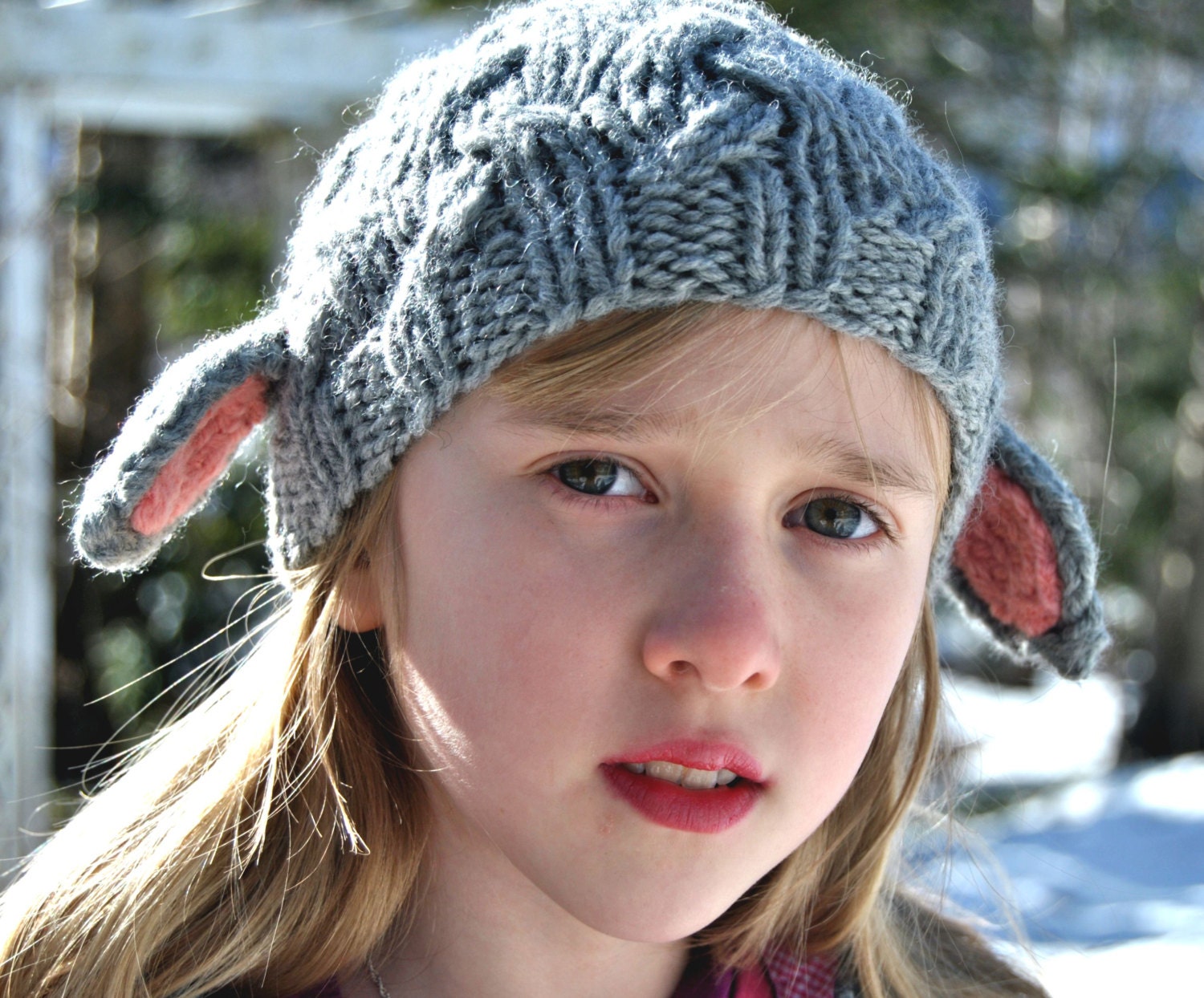 Wool Lamb Hat, Toddlers and Kids