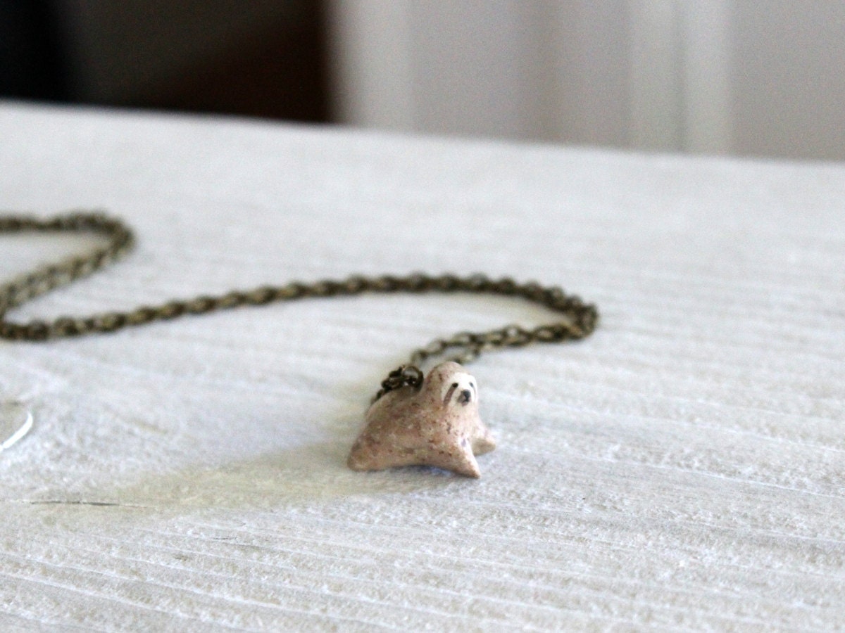 Sloth necklace