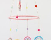 Granny Circle Crocheted Mobile