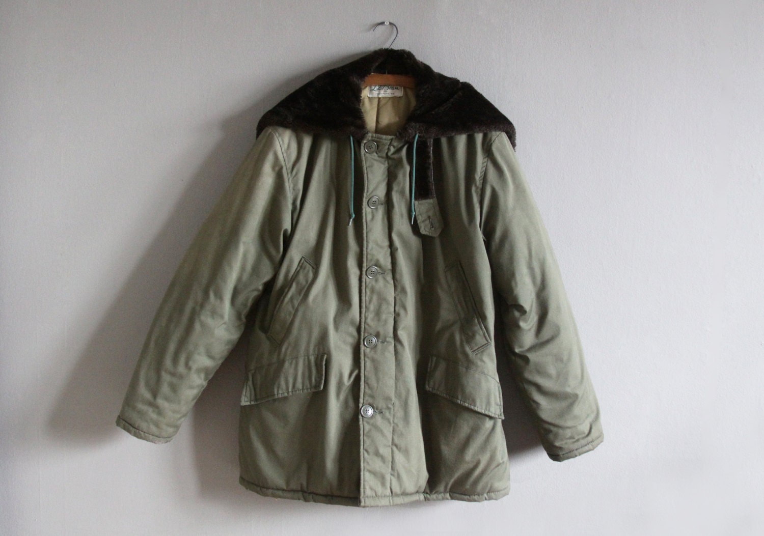 1970's ll bean mountain coat