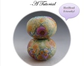 Naos Glass - The Garden Series - A Digital Download Lampwork Tutorial PDF File - How To DIY HotHead Hot Head Torch Friendly