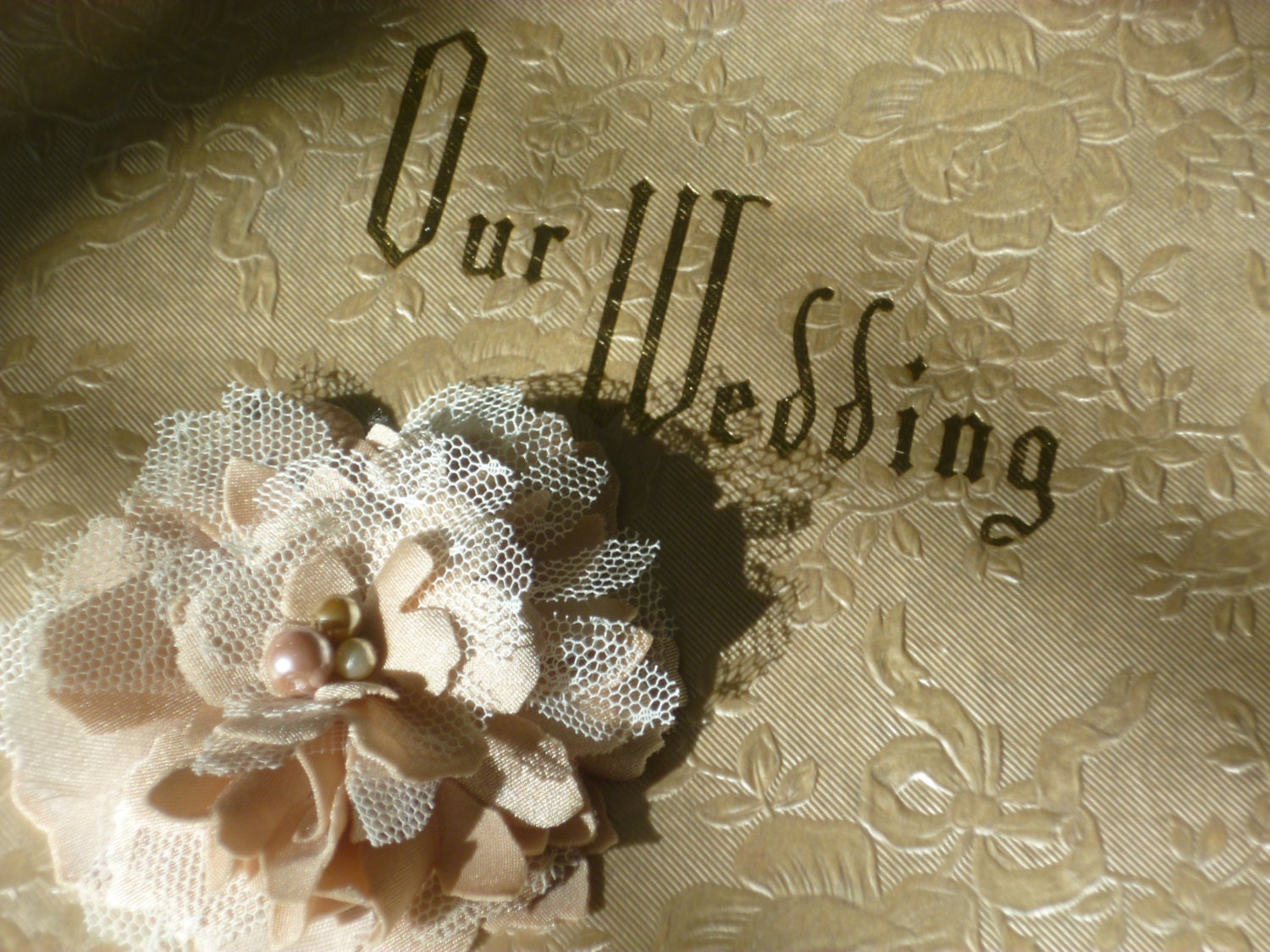Infinity Flower Eco Friendly and created  in  your  dress fabric for a perfect match, or in lace or matching tulle