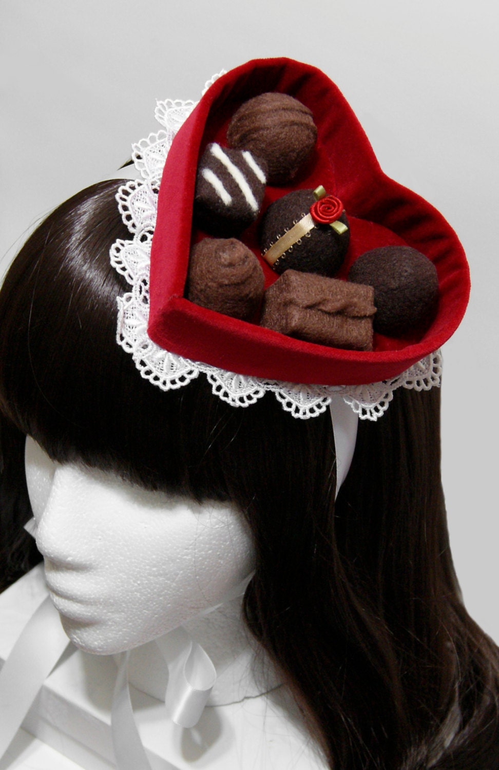 Red Velvet Valentine's Day Chocolate Candy by SheenasBellaBows