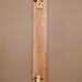 Personalized Animal Growth Chart on Natural Wood