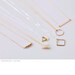 Finished gold filled chain 16in cut in middle with 2 jump rings