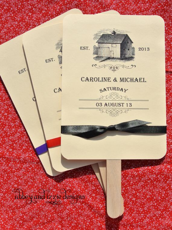Barn Wedding Favor Il_570xn