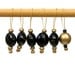 RESERVED for KIRSTEN Black M&M Stitch Markers, Knitting, Beaded, Knit Tool, Knitting Accessory