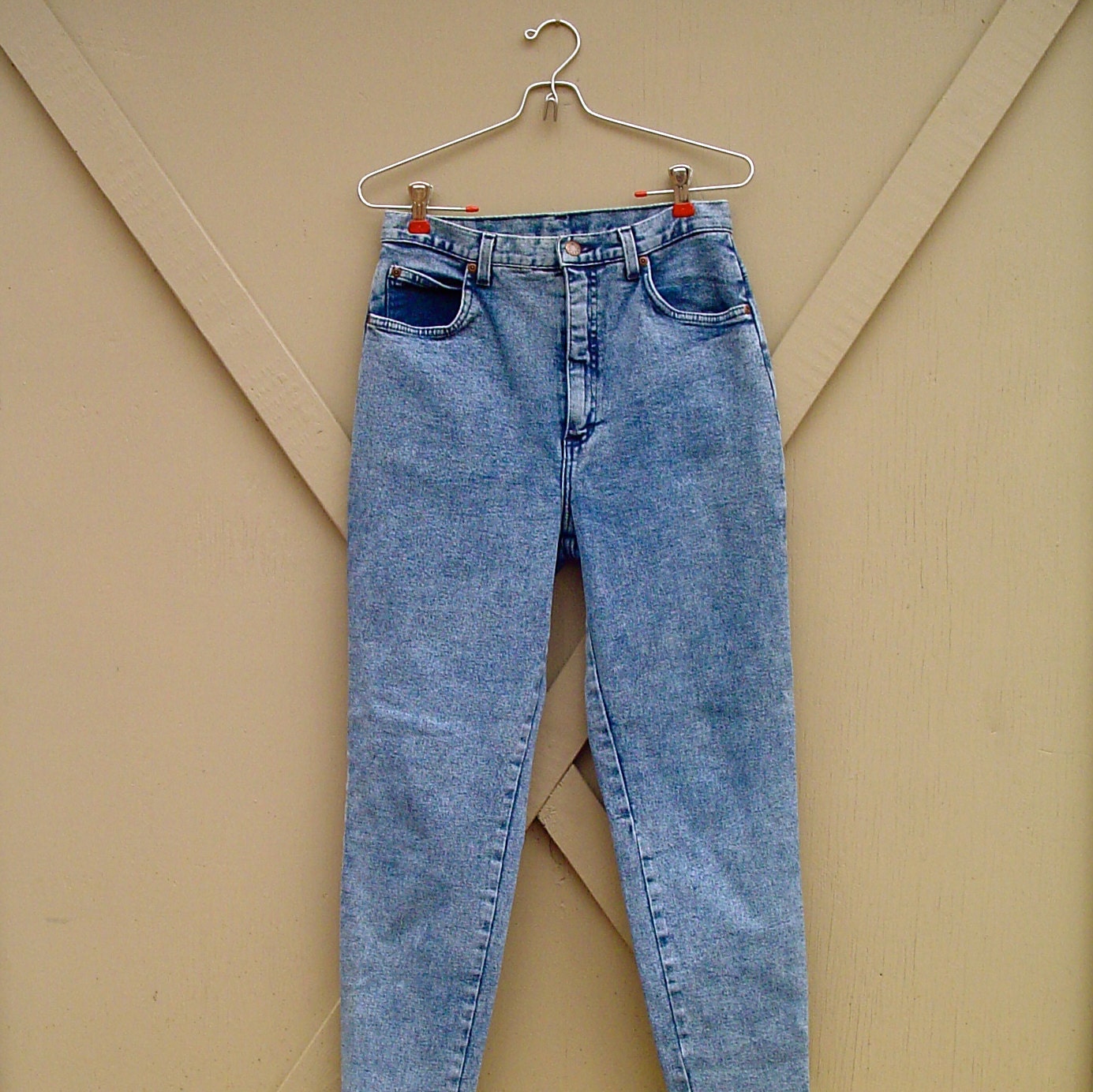 80s vintage Forenza Stone Washed High Waist by SkinnyandBernie