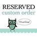RESERVED for STACEY 1