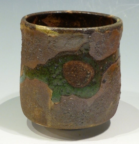 Wood Fired Yunomi Japanese Style Pottery Tea Cup by ArttoHold