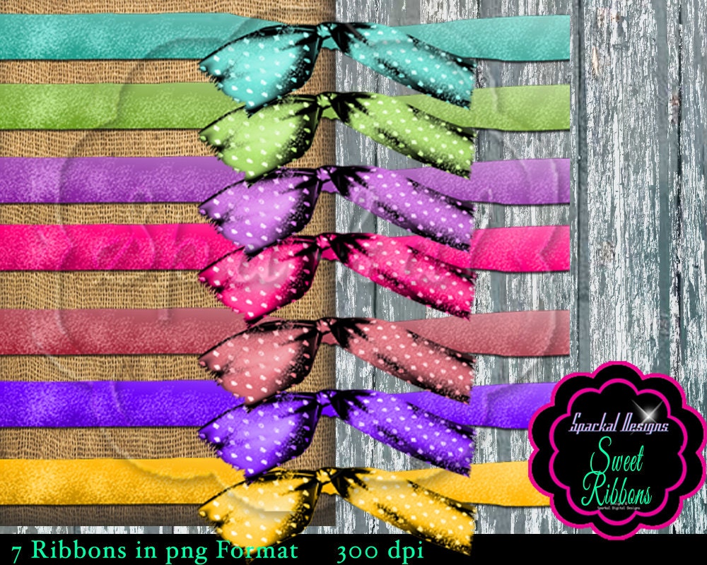 Ribbons Clip Art Bow Clipart Ribbon Elements Scrapbooking Ribbon Invitation Clip Art Tie Ribbon Scrapbooking Page Ribbon Instant download 1 Il_570xn