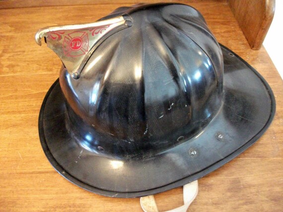 Vintage Cairns & Bros. Fire Helmet by typewritersandthings on Etsy