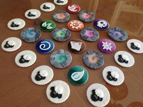 The Ultimate Set Fondant Cupcake Cookie Topper Set Il_570xn